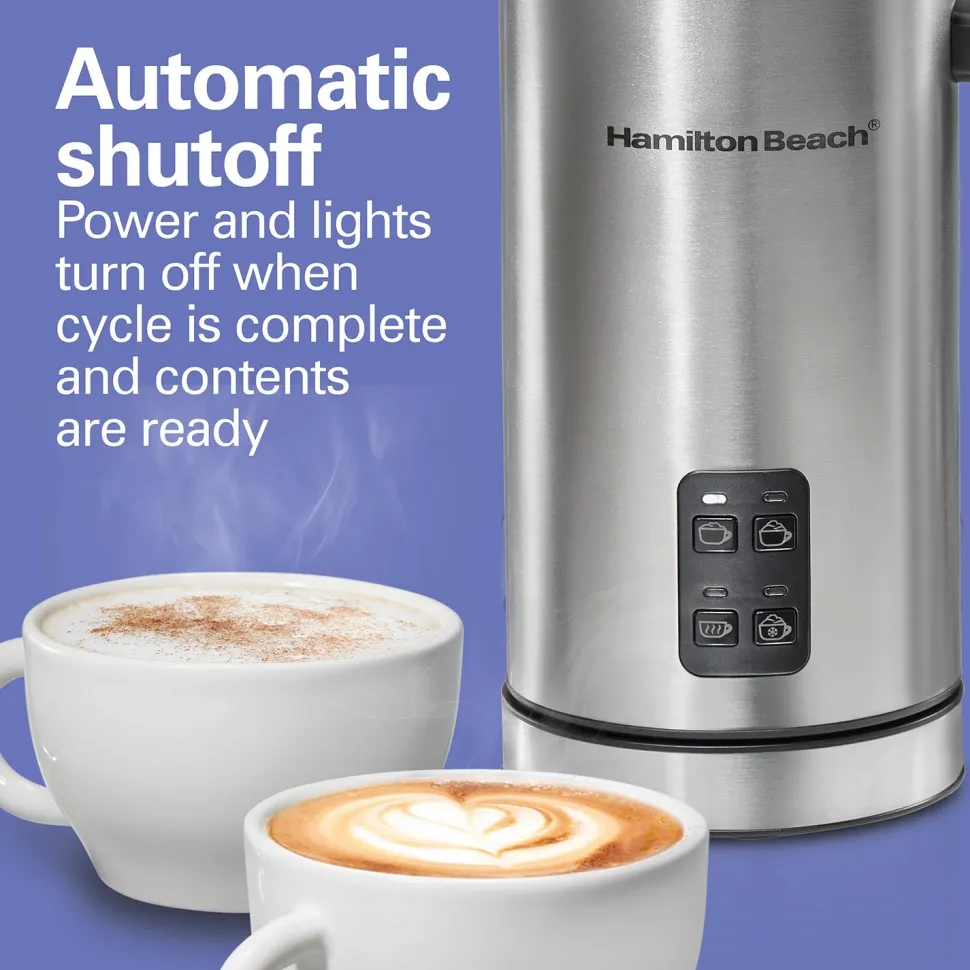 Milk Frother and Warmer, StainlessSteel