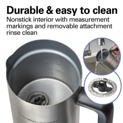 Milk Frother and Warmer, StainlessSteel