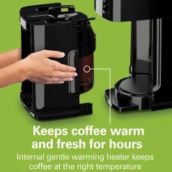One Press® Dispensing Coffee Maker, 12Cup