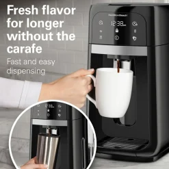 One Press® Dispensing Coffee Maker, 14 Cup