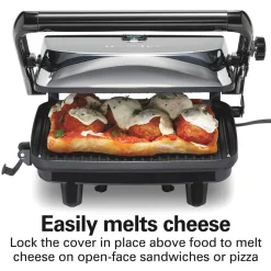 Panini Press & Gourmet Sandwich Maker, Silver