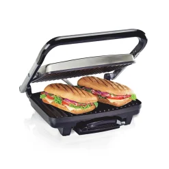 Panini Press & Indoor Grill, Stainless Steel