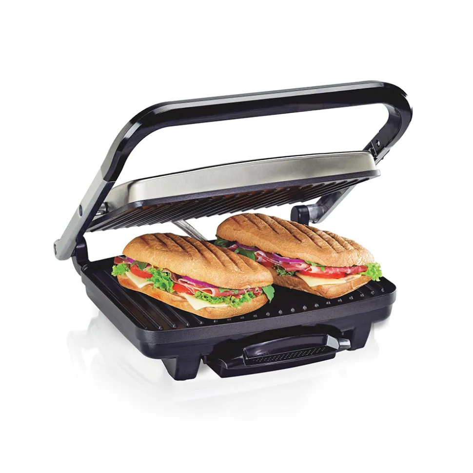Panini Press & Indoor Grill, Stainless Steel