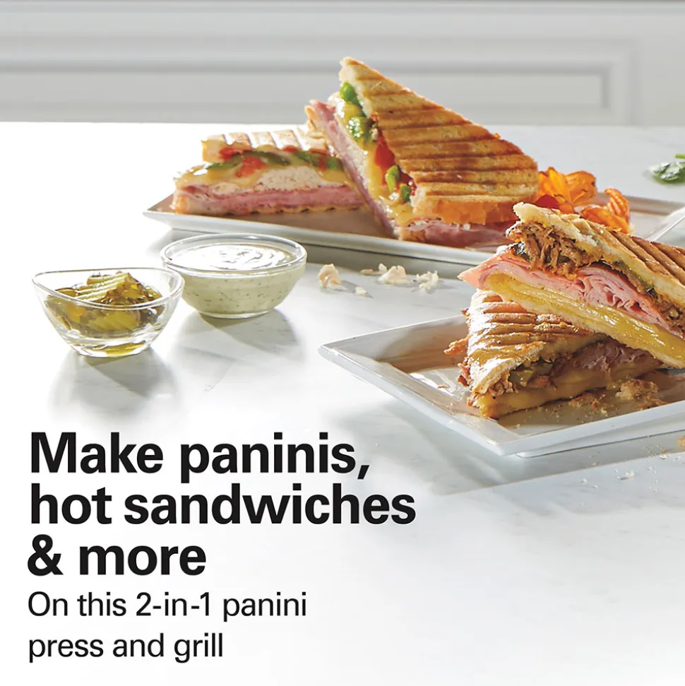 Panini Press & Indoor Grill, Stainless Steel