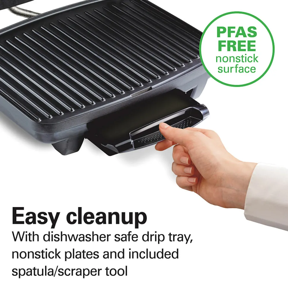 Panini Press & Indoor Grill, Stainless Steel