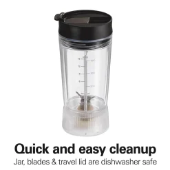 Personal Blender with Leak-Proof TravelLid