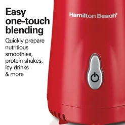 Personal Blender with Travel Lid, Red