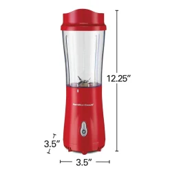 Personal Blender with Travel Lid, Red