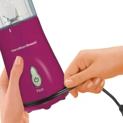 Personal Blender with Travel Lid, Raspberry