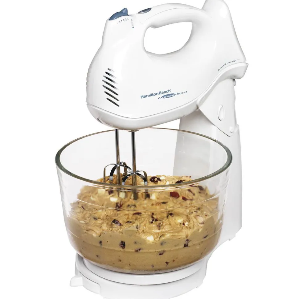 Power Deluxe™ 6 Speed Hand/Stand Mixer