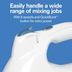 Power Deluxe™ 6 Speed Hand/Stand Mixer