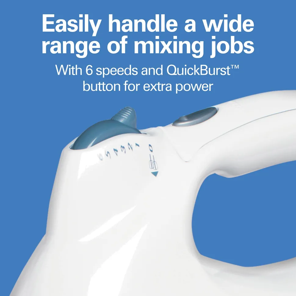 Power Deluxe™ 6 Speed Hand/Stand Mixer