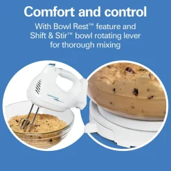 Power Deluxe™ 6 Speed Hand/Stand Mixer