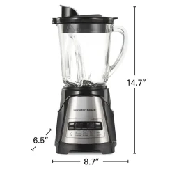 Power Elite™ Blender with 40 oz. Glass Jar, Black