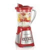 Power Elite™ Blender with 40 oz. Glass Jar, Red