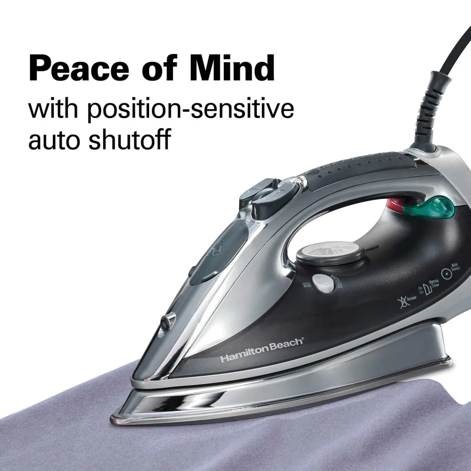 Professional Iron with Auto Shutoff