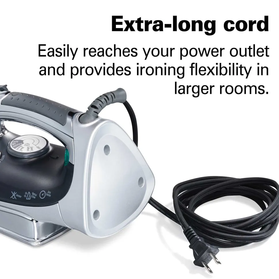 Professional Iron with Auto Shutoff