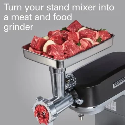 Professional Stand Mixer Specialty Attachment, All-Metal Meat and Food Grinder Set