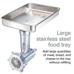 Professional Stand Mixer Specialty Attachment, All-Metal Meat and Food Grinder Set