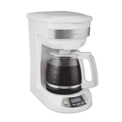 Programmable Coffee Maker, White