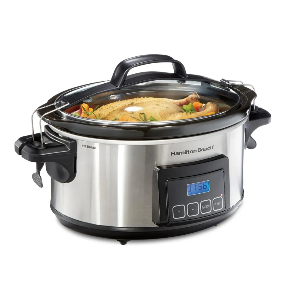 Programmable Stay or Go® 6 Qt. Slow Cooker, Stainless Steel