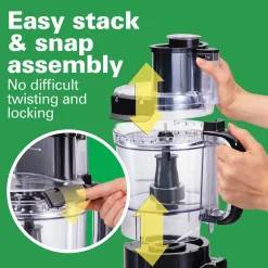Recertified 12-Cup Stack & Snap™ Food Processor