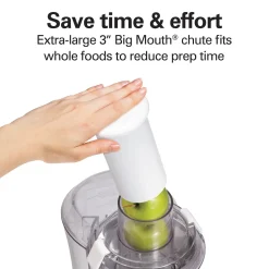 Recertified Hamilton Beach® Big Mouth® 800 Watt Juice Extractor