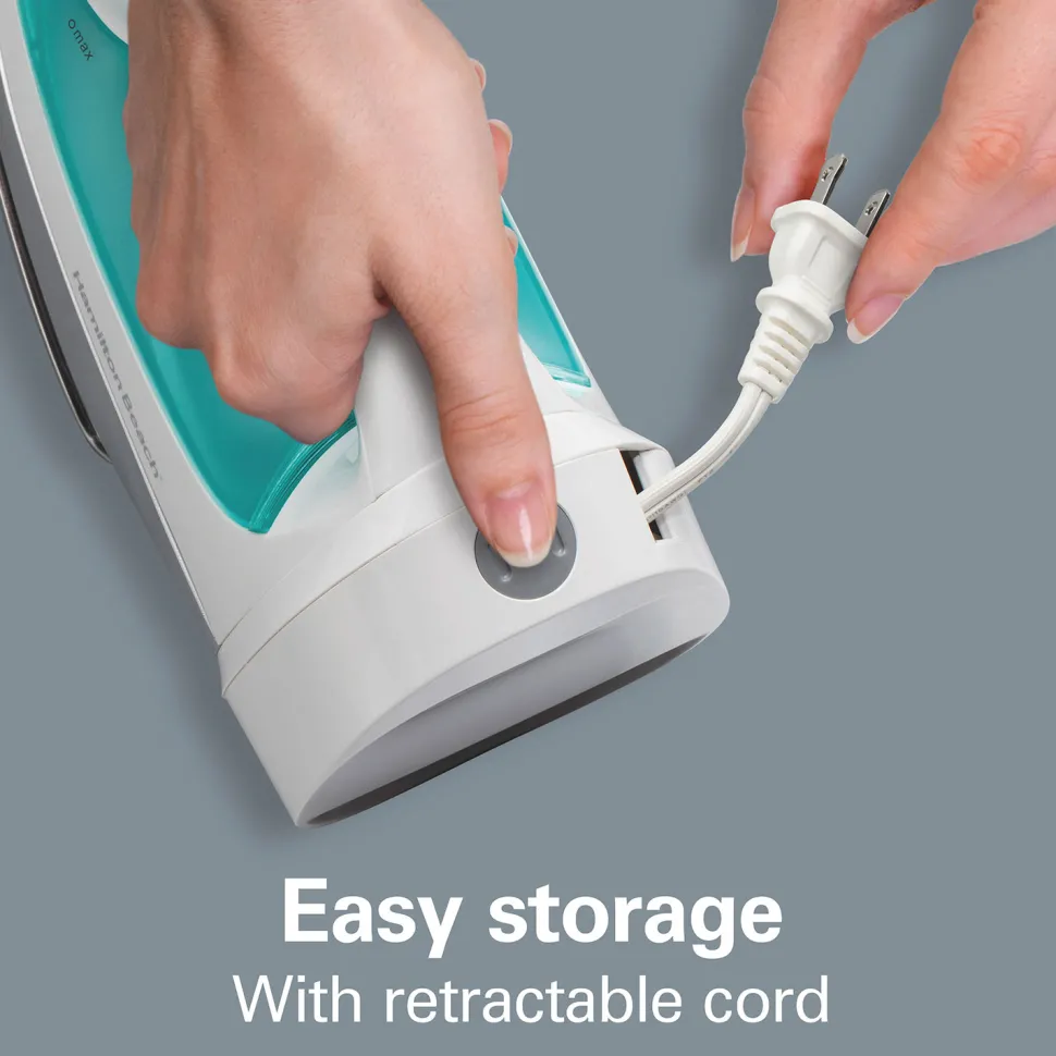 Retractable Cord Steam Iron