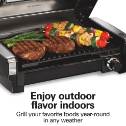 Searing Grill with Lid Window