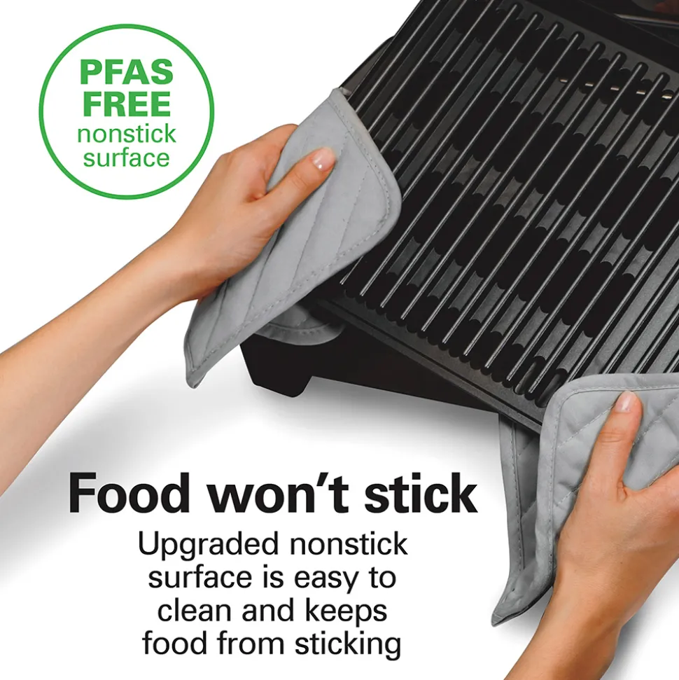 Searing Grill with Lid Window