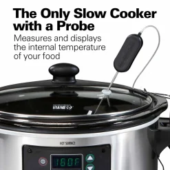 Set & Forget®6 Qt. Programmable Slow Cooker, Stainless Steel