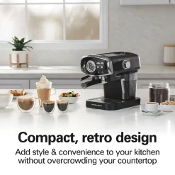 Slide & Lock™ Espresso Maker