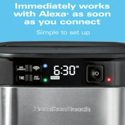 Smart 12 Cup Coffee Maker - Works with Alexa®