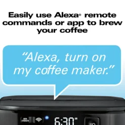 Smart 12 Cup Coffee Maker - Works with Alexa®