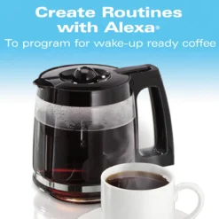 Smart 12 Cup Coffee Maker - Works with Alexa®