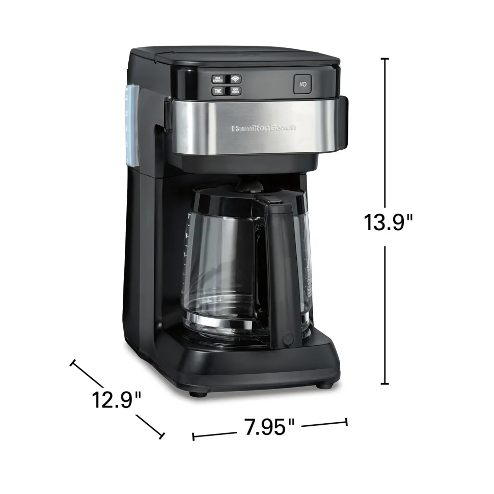 Smart 12 Cup Coffee Maker - Works with Alexa®