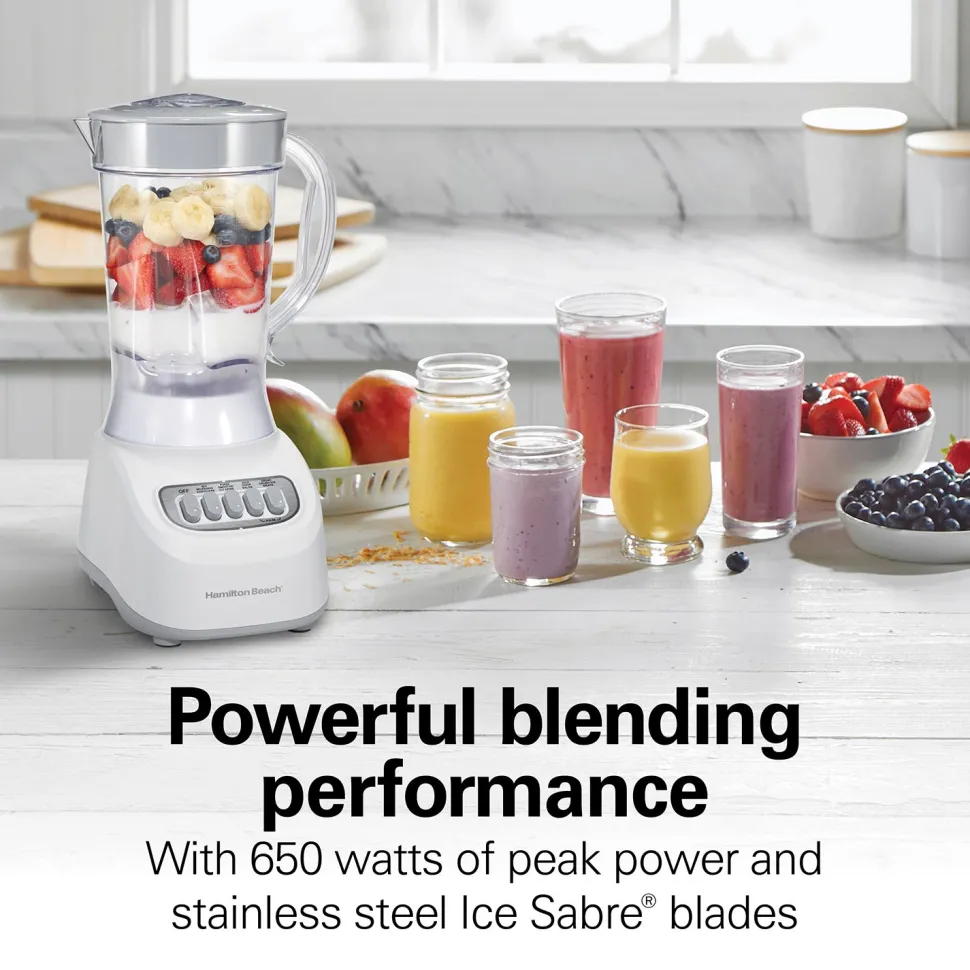Smoothie Blender, White
