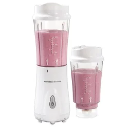 Smoothie Blender with 2 Travel Jars and 2 Lids