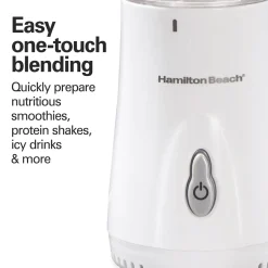 Smoothie Blender with 2 Travel Jars and 2 Lids