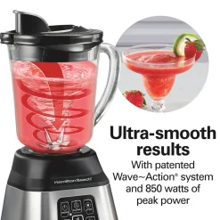 Smoothie Smart™ 40 oz. Blender with Glass Jar