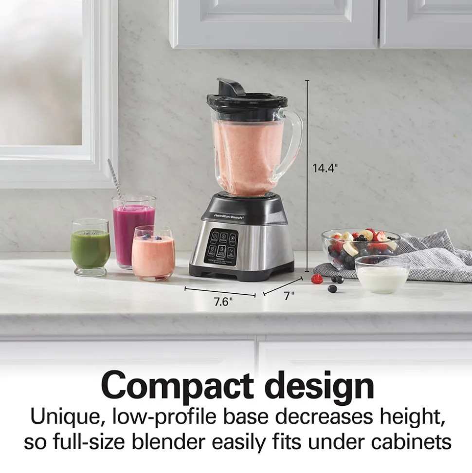 Smoothie Smart™ 40 oz. Blender with Glass Jar