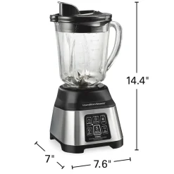 Smoothie Smart™ 40 oz. Blender with Glass Jar