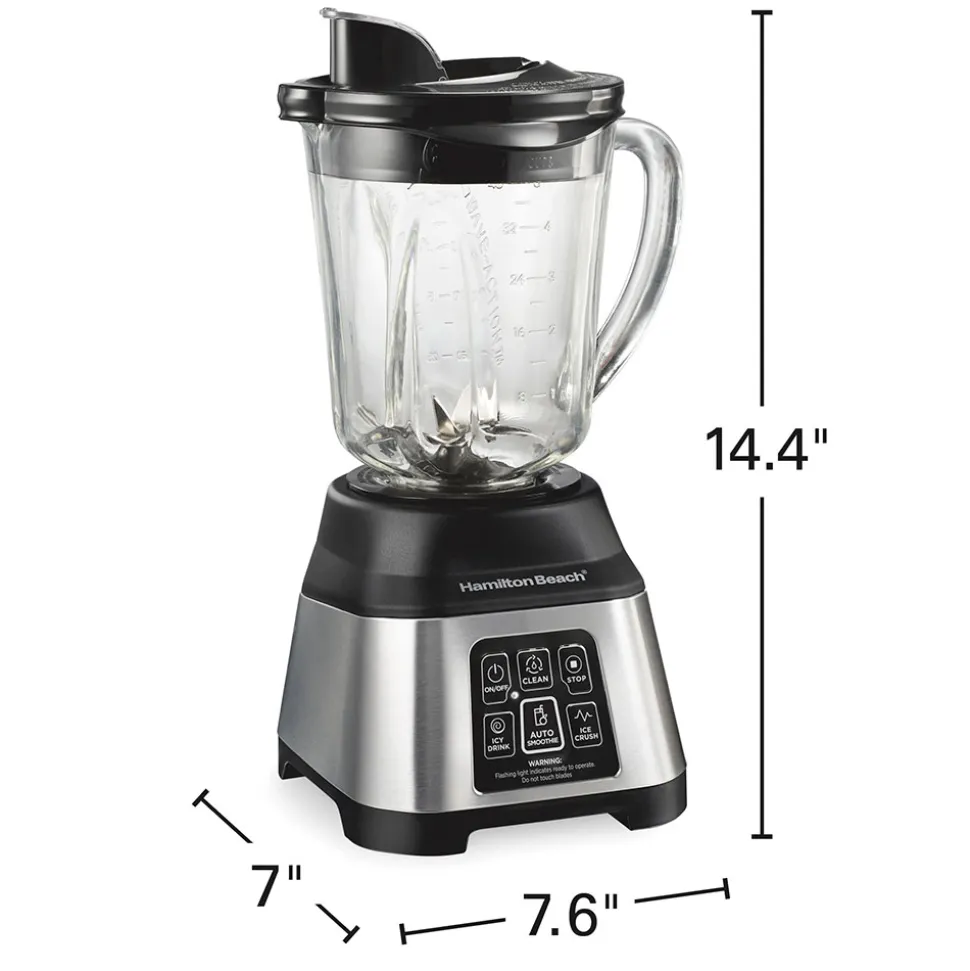 Smoothie Smart™ 40 oz. Blender with Glass Jar