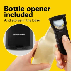 SmoothTouch™ Can Opener, Built-In Knife Sharpener and Removable Bottle Opener
