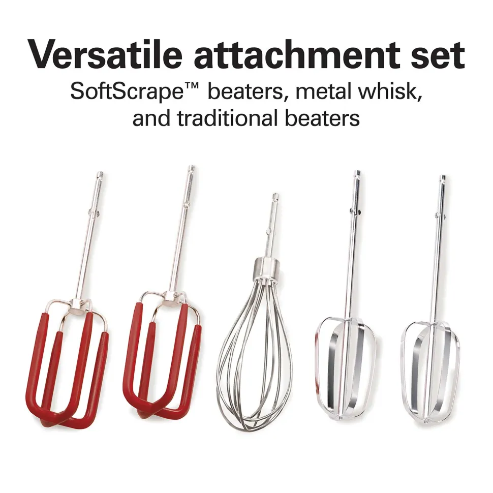 SoftScrape™ 6 Speed Hand Mixer with Case