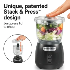 Stack & Press™ 2 Speed Food Chopper