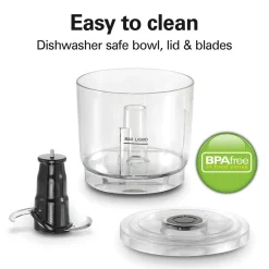 Stack & Press™ 2 Speed Food Chopper