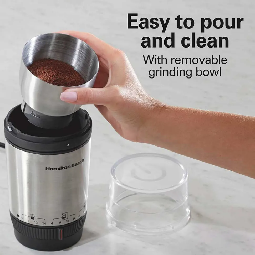 Stainless Steel Custom Grind™ Coffee Grinder