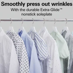 Steam Iron with Extra-Glide™ Soleplate