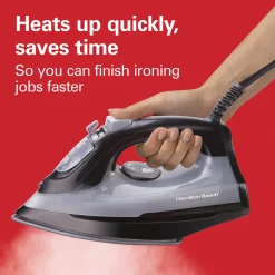 Steam Iron with Extra-Glide™ Soleplate